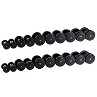Гантельный ряд силовой (шаг 2,5 кг, 10 пар) PROFI-FIT 2,5-25 кг арт-g8ozr1tebkkt-tmzspr