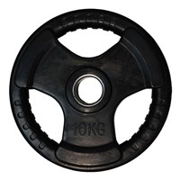 Диск обрезиненный (три хвата, черный) D51 мм PROFI-FIT 10 кг арт-bfqqrtlwjw8c-tmzspr