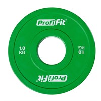 Диск профессиональный обрезиненный (цветной) D51 мм PROFI-FIT 1 кг 5856caee-8f2a-11ee-baae-00155d019500-tmzspr