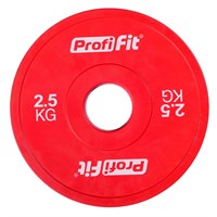Диск профессиональный обрезиненный (цветной) D51 мм PROFI-FIT 2,5 кг 5856caf4-8f2a-11ee-baae-00155d019500-tmzspr