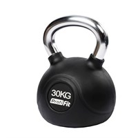 Гиря обрезиненная с хромированной ручкой PROFI-FIT 30 кг арт-3bc62488-be30-11e4-b2a7-50465d064e45-tmzspr