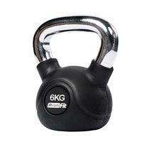 Гиря обрезиненная с хромированной ручкой PROFI-FIT  6 кг арт-urdko0aslmby-tmzspr