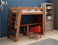Двухъярусная кровать «Дания », массив дуба HBmas12378