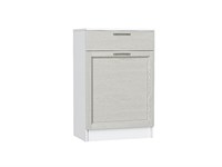 Тумба Стиль ТБ-601 с ящиком Белый, Cappuccino Softwood sppr5VVTtoAR63291