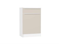 Тумба Стиль ТБ-601 с ящиком Белый, Cream Silk, Фьюжн sppr5VVTtoAR74480