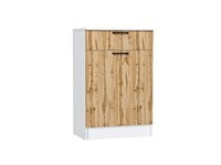 Тумба Стиль ТБ-601 с ящиком Белый, Wotan Oak 2S sppr5VVTtoAR63090