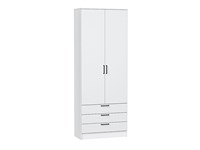 Шкаф двухстворчатый Стиль ШК-803 с ящиками Белый, White In 2S sppr5VVTtoAR63252