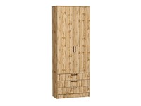 Шкаф двухстворчатый Стиль ШК-803 с ящиками Дуб Вотан, Wotan Oak 2S sppr5VVTtoAR59876