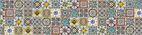 Фартук для кухни «Марокканские узоры»,  ПВХ  ,    ,  610*3000*2 sppr5VVTtoAR086-0820 (28985)