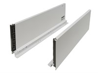 Направляющие с доводчиком для большого ящика POWER BOX,  сталь, пластик  ,  W Белый  ,  167*47*440 sppr5VVTtoAR122-0246 (66414)