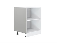 Фасад боковой Фьюжн для нижнего шкафа,  МДФ  ,  Silky Light Grey  ,  716*573*18 sppr5VVTtoAR078-8062 (66734)