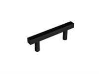 Ручка рейлинг IR-302,  Нержавеющая сталь ,    SBlack    35*12*150 sppr5VVTtoAR086-4324 (69321)