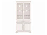 Шкаф-витрина Флоренция REG2W2D1S с подсветкой 28321001BRWby