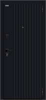 Дверь входная  205*96 Bravo R Граффити-32/SBlack, Black Shell/White Pro, Правое sp2510BR_033-2457