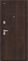 Дверь входная  205*96 Bravo R Прайм/BChrome, Almon/Wenge Melinga, Левое sp2510BR_033-2479