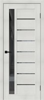 Межкомнатная дверь 200*80, Браво-27, Bianco Melinga / Mirox Grey , Эко Шпон sp2510BR_153-7564