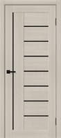 Межкомнатная дверь 200*90, Браво-29, Cream Melinga / Black Shine , Эко Шпон sp2510BR_153-7585