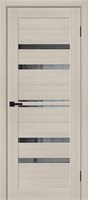 Межкомнатная дверь 200*90, Браво-30, Cream Melinga / Mirox Grey , Эко Шпон sp2510BR_153-7609