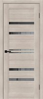 Межкомнатная дверь 200*60, Браво-30, Cappuccino Melinga / Mirox Grey , Эко Шпон sp2510BR_153-1248