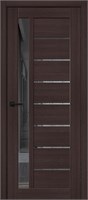 Межкомнатная дверь 200*60, Браво-27, Wenge Melinga / Mirox Grey , Эко Шпон sp2510BR_153-1296
