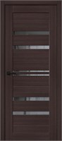Межкомнатная дверь 200*60, Браво-30, Wenge Melinga / Mirox Grey , Эко Шпон sp2510BR_153-1308