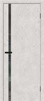 Межкомнатная дверь 200*70, Браво-1.55, Look Art / Mirox Grey , Эко Шпон sp2510BR_153-1020