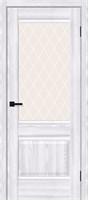 Межкомнатная дверь 200*70, Прима-3, Riviera Ice / White Сrystal , Эко Шпон sp2510BR_153-0822