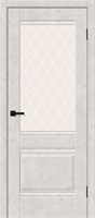Межкомнатная дверь 200*90, Прима-3, Look Art / White Сrystal , Эко Шпон sp2510BR_153-1500