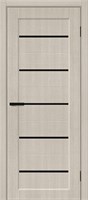 Межкомнатная дверь 200*60, Мода-22 Black Line, Cream Melinga , Эко Шпон sp2510BR_153-4439