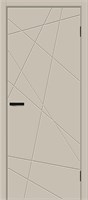 Межкомнатная дверь 200*60, Граффити-5.Д, Cream Pro , Винил sp2510BR_146-1714
