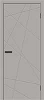 Межкомнатная дверь 200*80, Граффити-5.Д, Grey Pro , Винил sp2510BR_146-1581