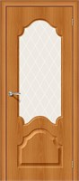 Межкомнатная дверь 200*90, Скинни-33, Milano Vero / White Сrystal , Винил sp2510BR_146-0485
