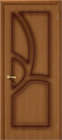Межкомнатная дверь 200*80, Греция, Ф-11 (Орех) , Шпон sp2510BR_003-0069