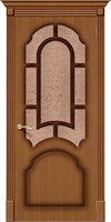 Межкомнатная дверь 200*60, Соната, Ф-11 (Орех) / Риф. , Шпон sp2510BR_003-0225