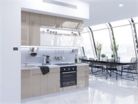 Кухонный гарнитур модульный Фьюжн-01 В*Ш*Г 2340*2300*600, фасад МДФ  Gallant/Angel, корпус  Белый, столешница  Кварц белый ms2510VVT_29441