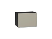 Шкаф верхний горизонтальный Фьюжн Graphite, Silky Grey, 360, 500 В*Ш*Г 358*500*320, фасад МДФ  Silky Grey, корпус  Graphite ms2510VVT_51878