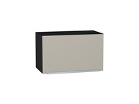 Шкаф верхний горизонтальный Фьюжн Graphite, Silky Grey, 360, 600 В*Ш*Г 358*600*320, фасад МДФ  Silky Grey, корпус  Graphite ms2510VVT_51920