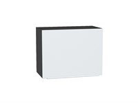 Шкаф верхний горизонтальный Фьюжн Graphite, Silky White, 460, 600 В*Ш*Г 458*600*318, фасад МДФ  Silky White, корпус  Graphite ms2510VVT_57212