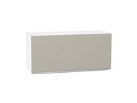 Шкаф верхний горизонтальный Фьюжн Белый, Silky Grey, 360, 800 В*Ш*Г 358*800*320, фасад МДФ  Silky Grey, корпус  Белый ms2510VVT_51919