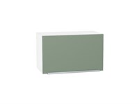 Шкаф верхний горизонтальный Фьюжн Белый, Silky Mint, 360, 600 В*Ш*Г 358*600*320, фасад МДФ  Silky Mint, корпус  Белый ms2510VVT_51922