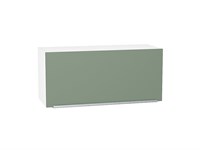 Шкаф верхний горизонтальный Фьюжн Белый, Silky Mint, 360, 800 В*Ш*Г 358*800*320, фасад МДФ  Silky Mint, корпус  Белый ms2510VVT_51923