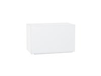 Шкаф верхний горизонтальный Фьюжн Белый, Silky White, 360, 600 В*Ш*Г 358*600*320, фасад МДФ  Silky White, корпус  Белый ms2510VVT_51914