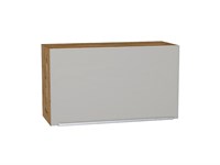 Шкаф верхний горизонтальный Фьюжн Дуб Вотан, Silky Light Grey, 460, 800 В*Ш*Г 458*800*318, фасад МДФ  Silky Light Grey, корпус  Дуб Вотан ms2510VVT_66561