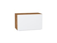 Шкаф верхний горизонтальный Фьюжн Дуб Вотан, Silky White, 360, 600 В*Ш*Г 358*600*320, фасад МДФ  Silky White, корпус  Дуб Вотан ms2510VVT_60637