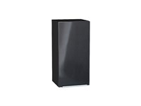 Шкаф верхний с 1-ой дверцей Фьюжн Graphite, Anthracite, 720, 350 В*Ш*Г 716*350*320, фасад МДФ  Anthracite, корпус  Graphite ms2510VVT_65124