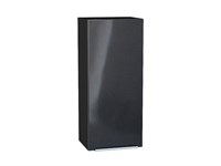Шкаф верхний с 1-ой дверцей Фьюжн Graphite, Anthracite, 920, 400 В*Ш*Г 920*400*320, фасад МДФ  Anthracite, корпус  Graphite ms2510VVT_45068