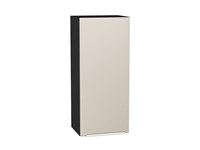 Шкаф верхний с 1-ой дверцей Фьюжн Graphite, Cream Silk, 920, 400 В*Ш*Г 920*400*320, фасад МДФ  Cream Silk, корпус  Graphite ms2510VVT_71931