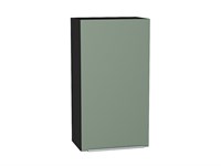 Шкаф верхний с 1-ой дверцей Фьюжн Graphite, Silky Mint, 920, 500 В*Ш*Г 920*500*320, фасад МДФ  Silky Mint, корпус  Graphite ms2510VVT_52015