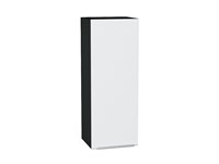 Шкаф верхний с 1-ой дверцей Фьюжн Graphite, Silky White, 920, 350 В*Ш*Г 920*350*320, фасад МДФ  Silky White, корпус  Graphite ms2510VVT_65089