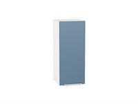 Шкаф верхний с 1-ой дверцей Фьюжн Белый, Silky Blue, 720, 300 В*Ш*Г 716*300*320, фасад МДФ  Silky Blue, корпус  Белый ms2510VVT_51954